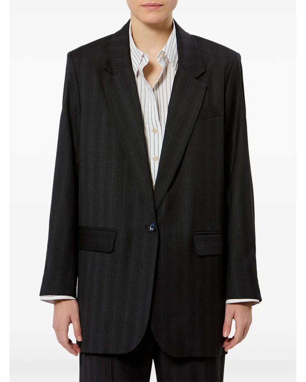 Isabel Marant Black Nerix Wool Jacket