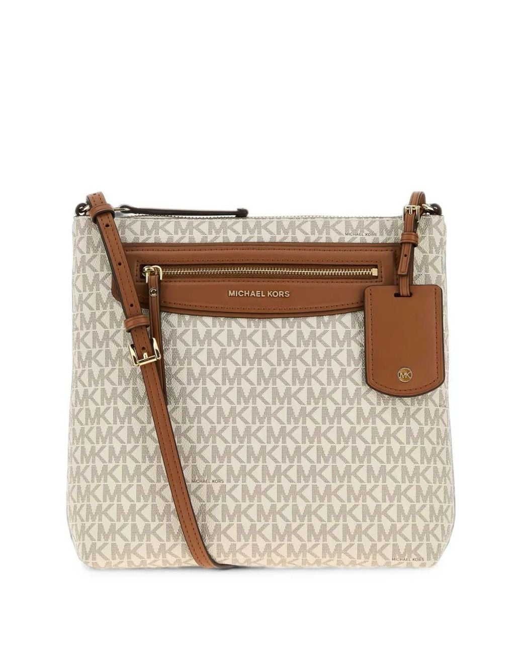 MICHAEL Michael Kors Natural Jet Set Travel Large Crossbody Bag