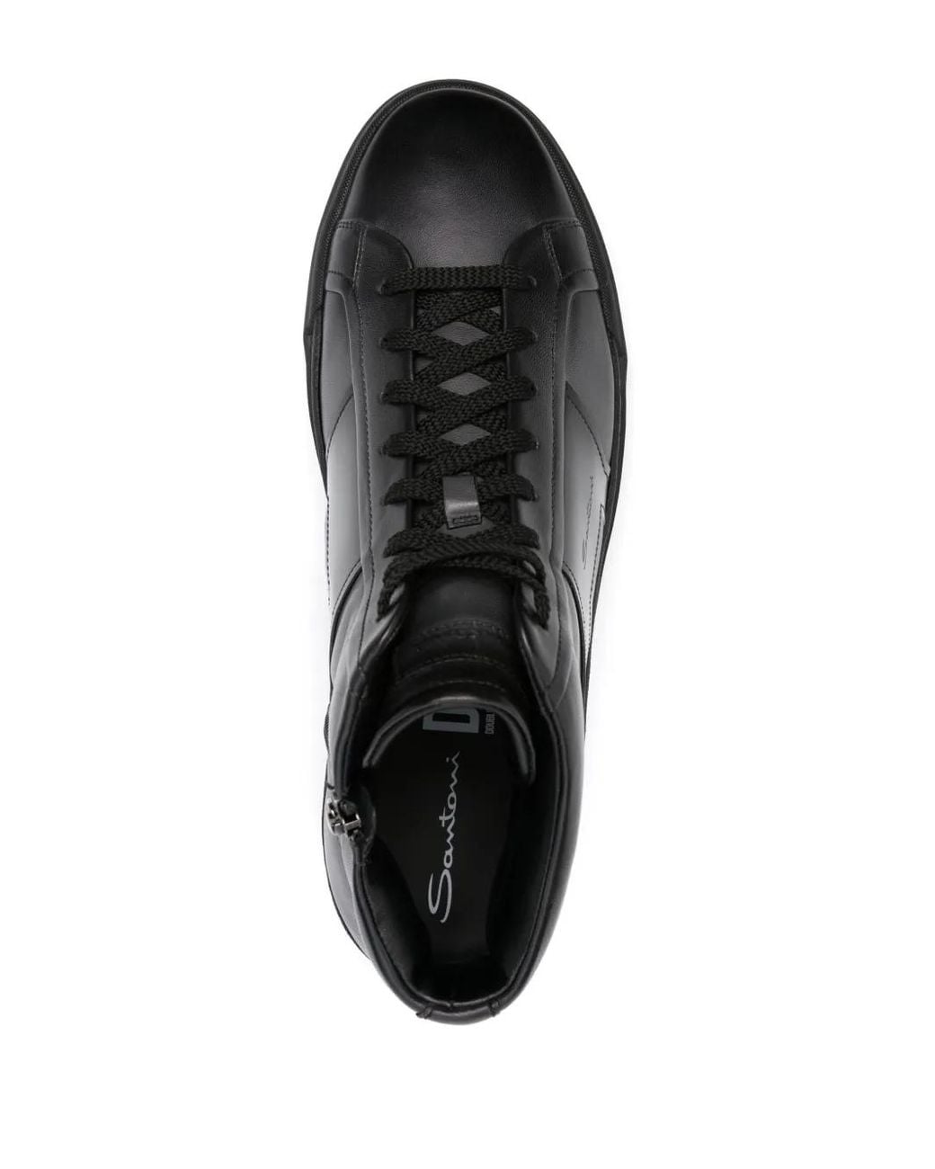 Santoni Low-Top Sneaker in Black für Herren