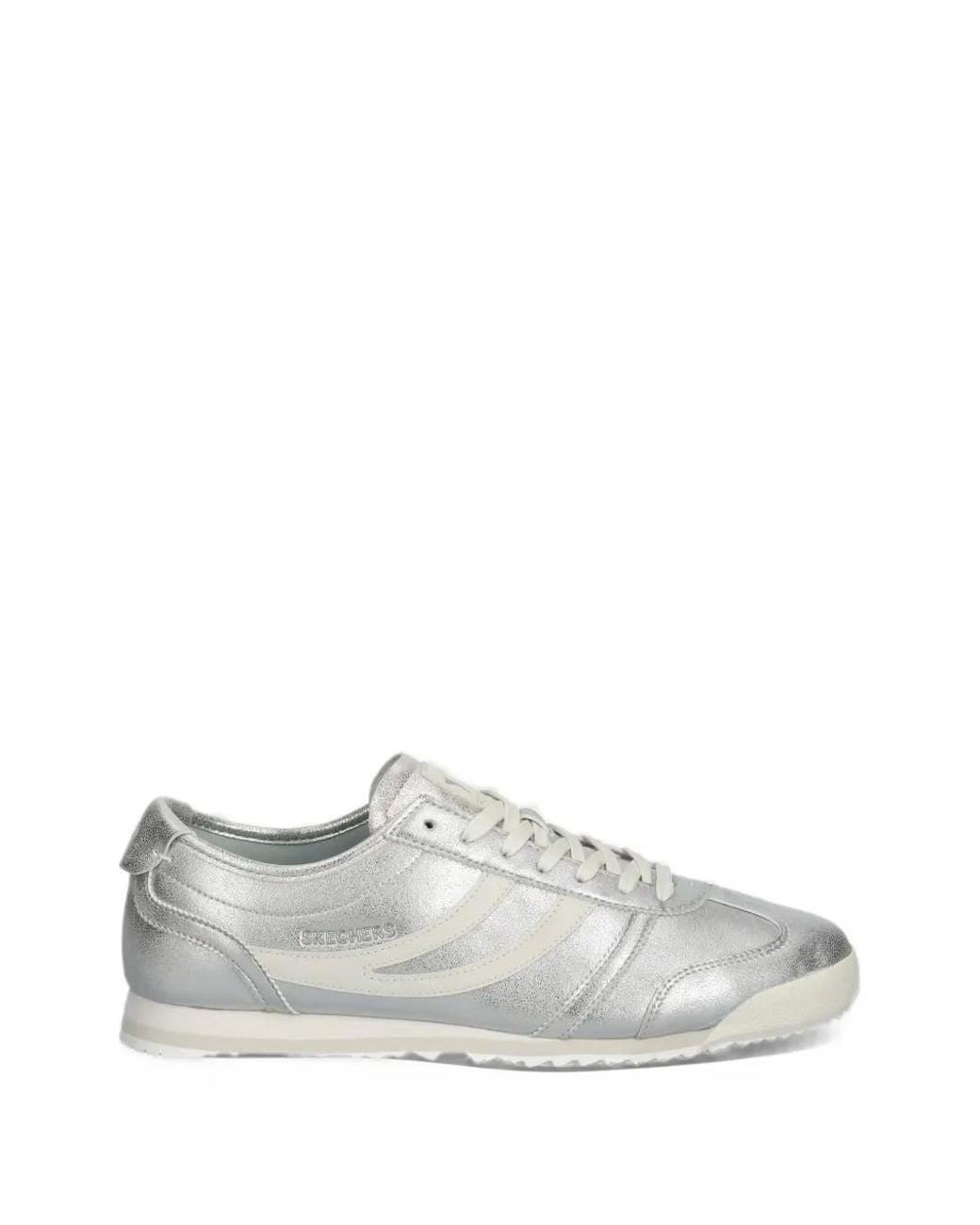 Skechers White Topnotch Lace-Up Sneakers