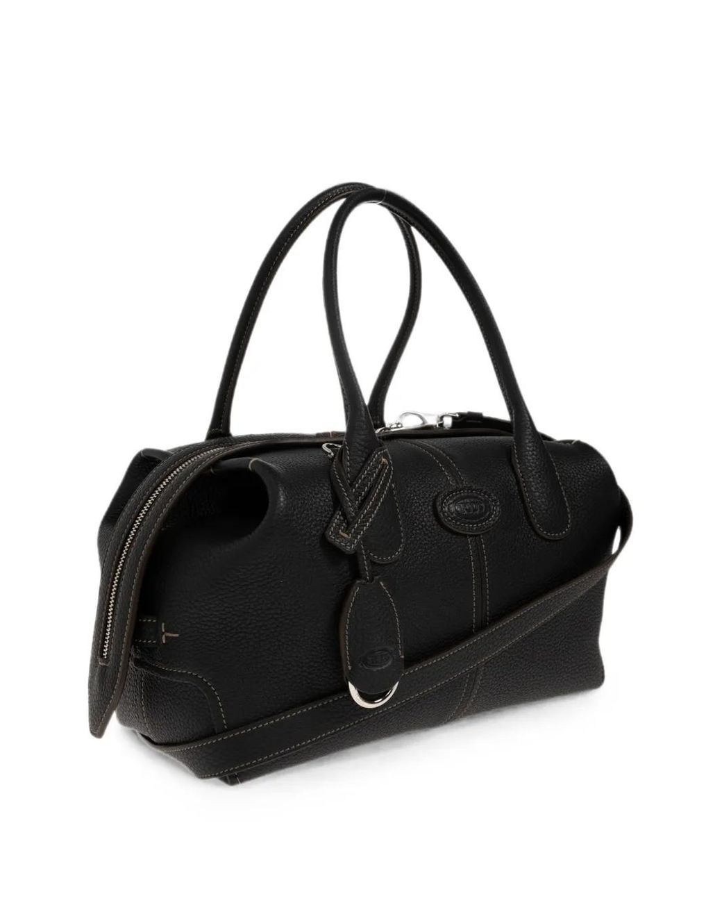 Tod's Black Bowling Bag