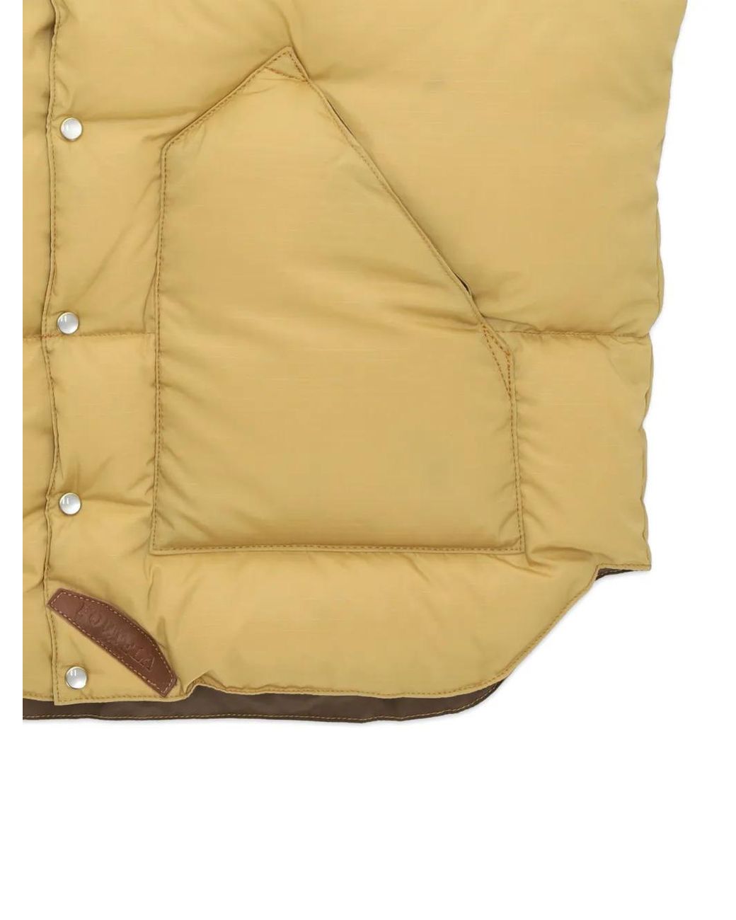 Fortela Metallic Gilet À Col En Peau Lainée for men