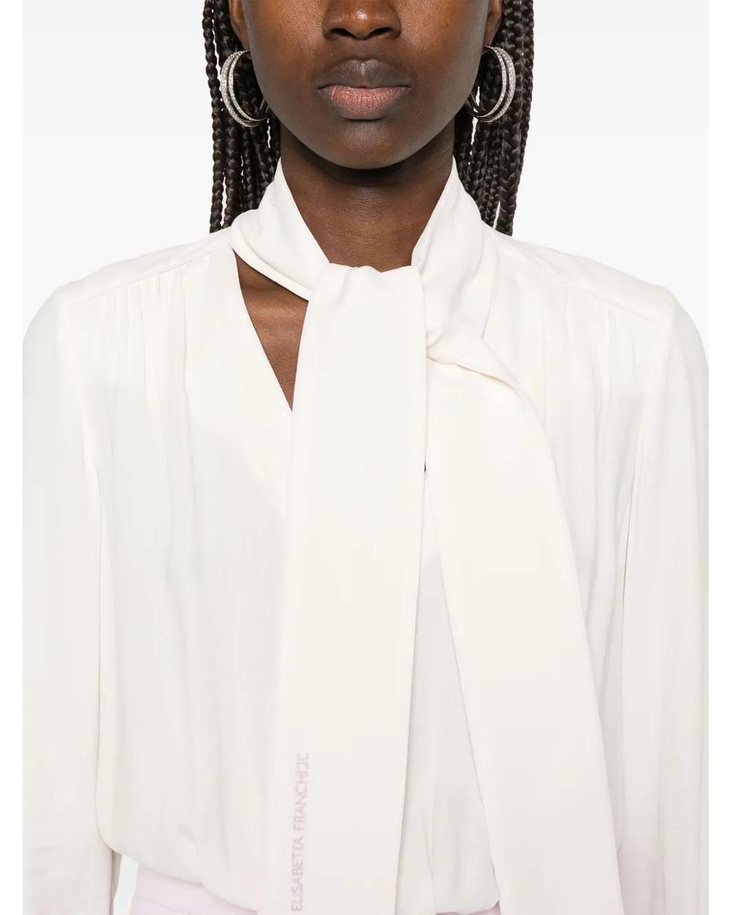 Elisabetta Franchi White Dresses