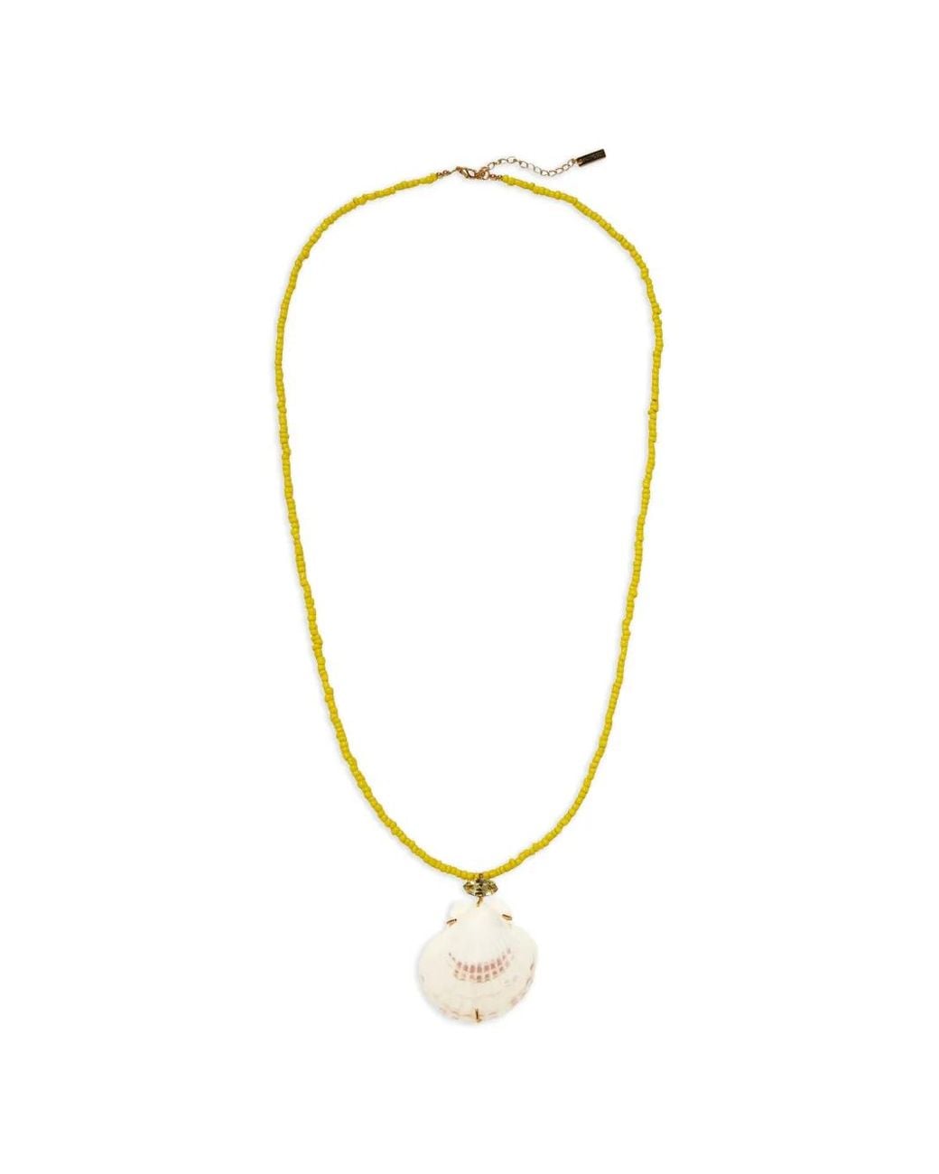 Jennifer Behr Metallic Cayman Shell-Pendant Necklace