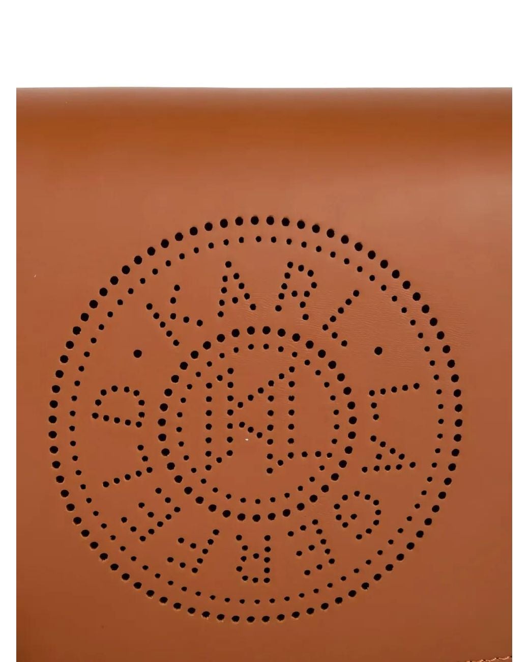 Karl Lagerfeld Brown Sac Porté Épaule À Logo K/Circle Perforé