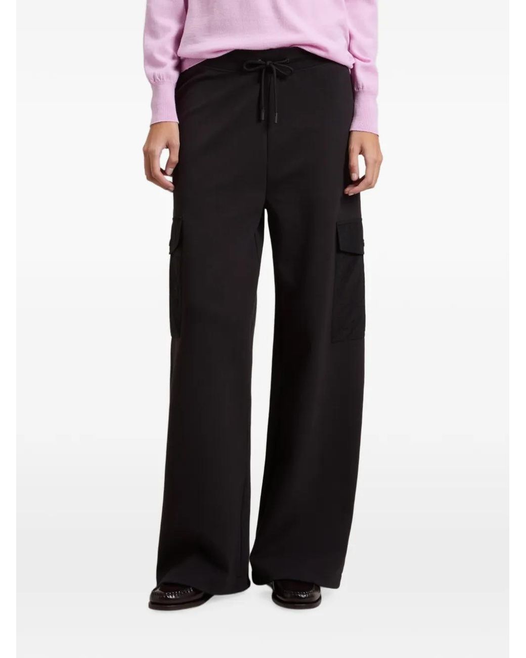 Woolrich Blue Pantalon Cargo À Lien De Resserrage