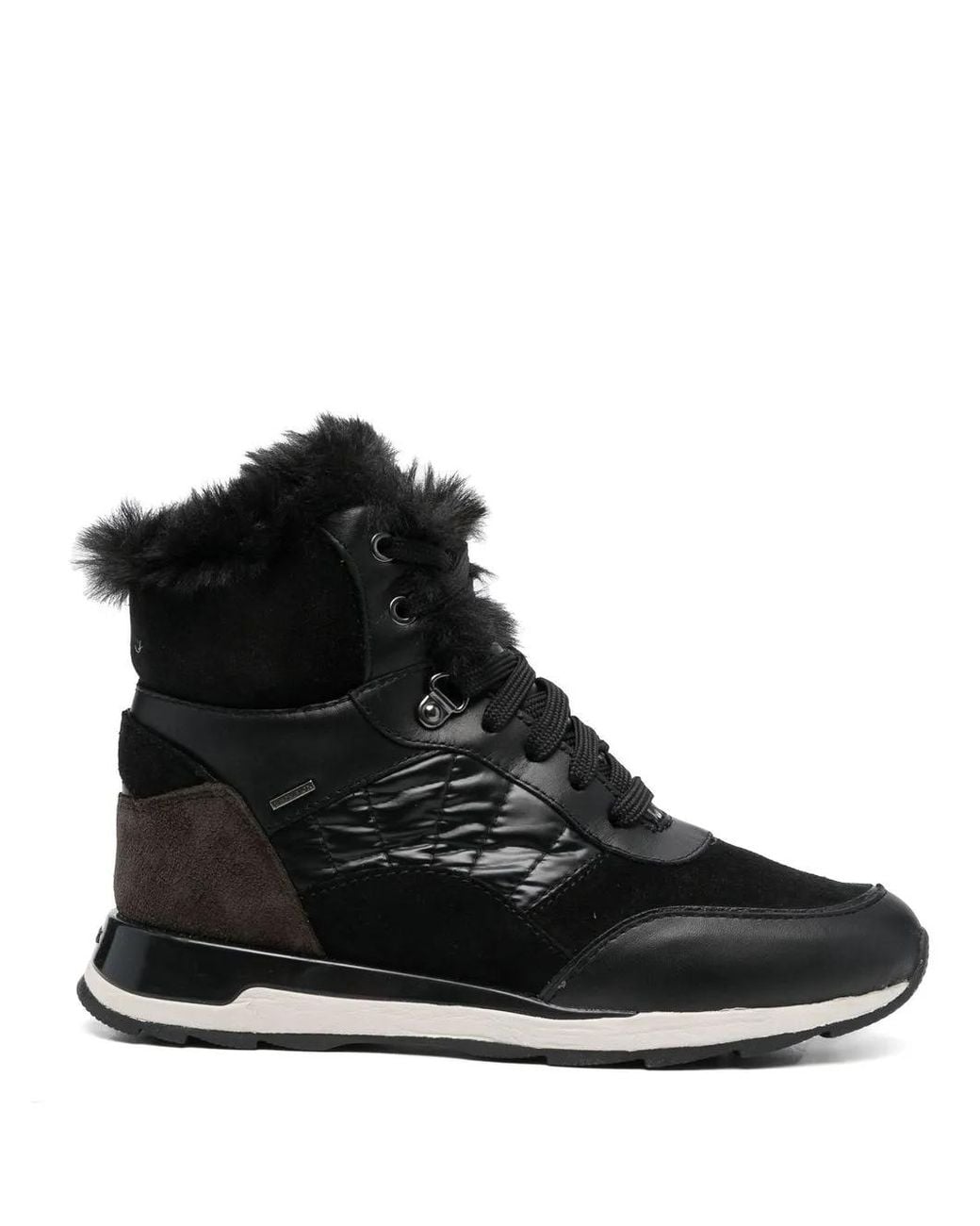 Geox Black Aneko Abx Ankle Boots