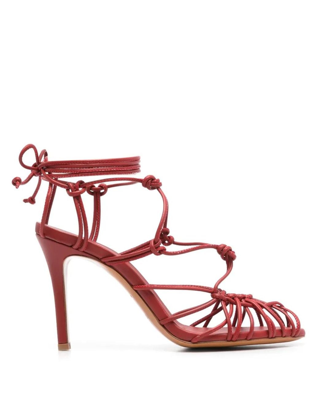 Forte_forte Red 95Mm Slender-Heel Sandals