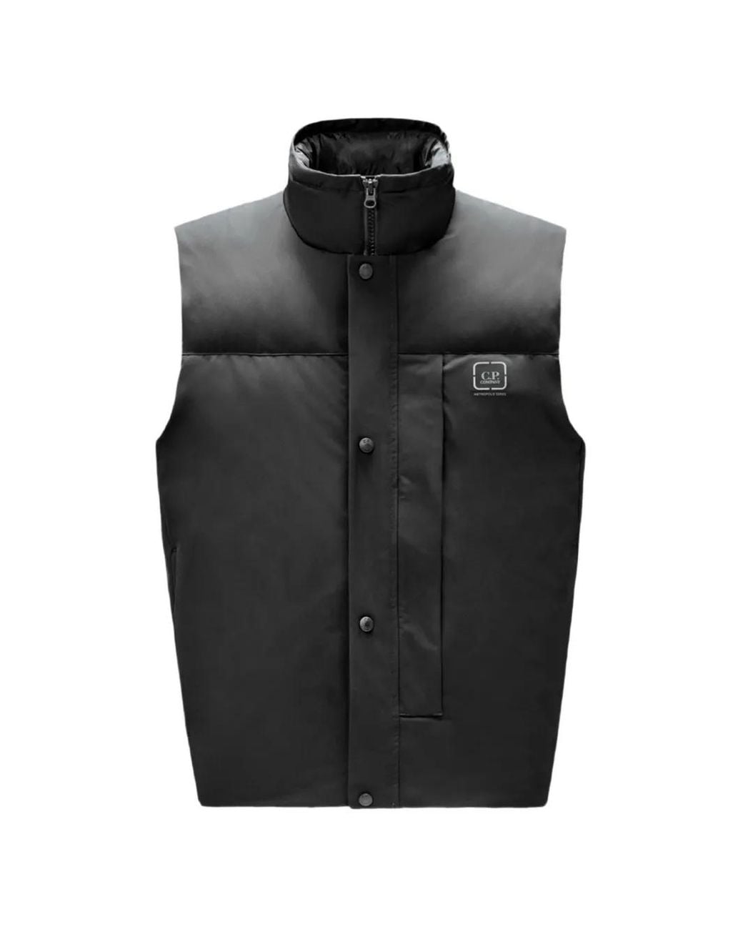 C P Company Black Veste Sans Manches Metropolis Series for men