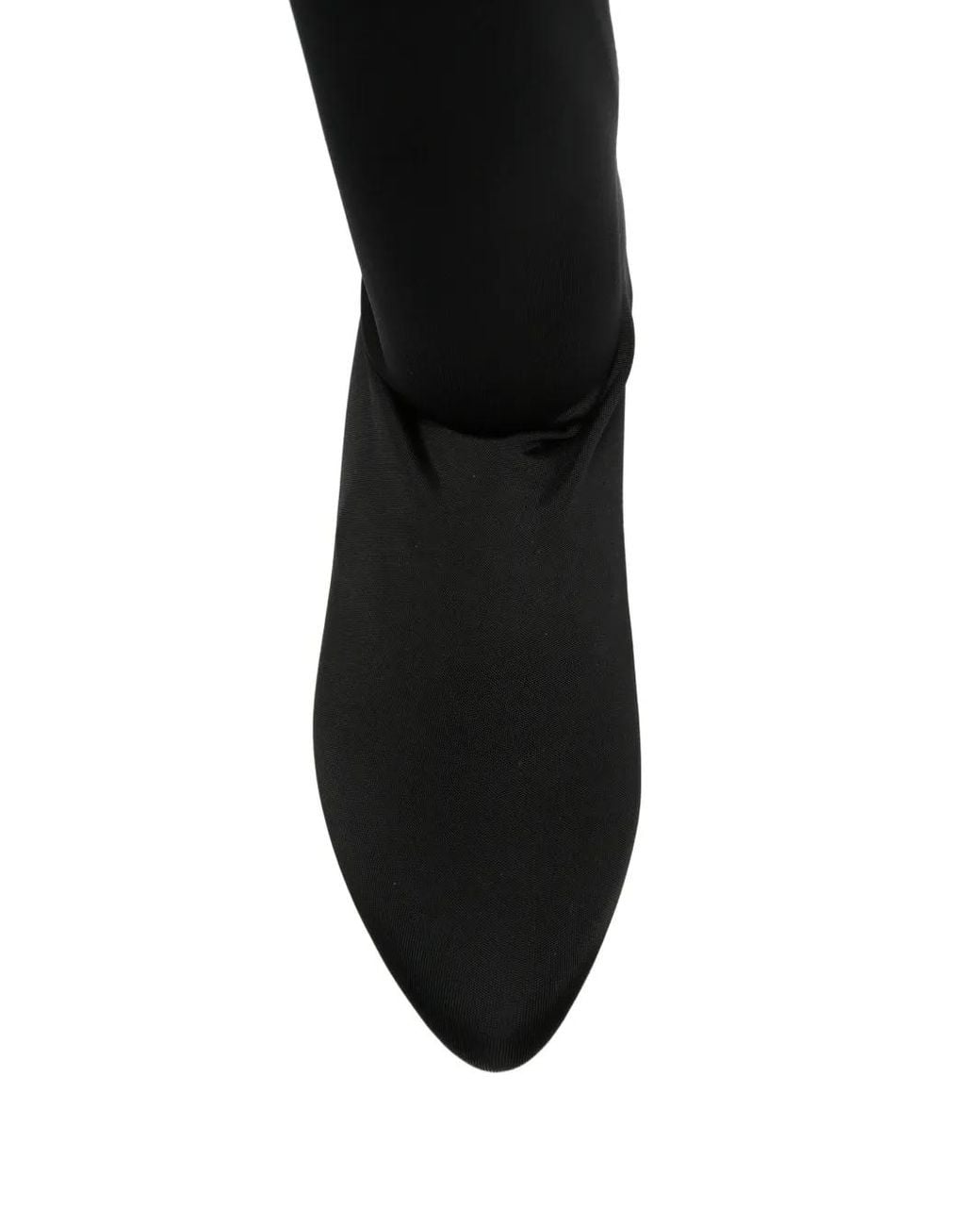 Victoria Beckham Black Harlow Over-The-Knee Boots