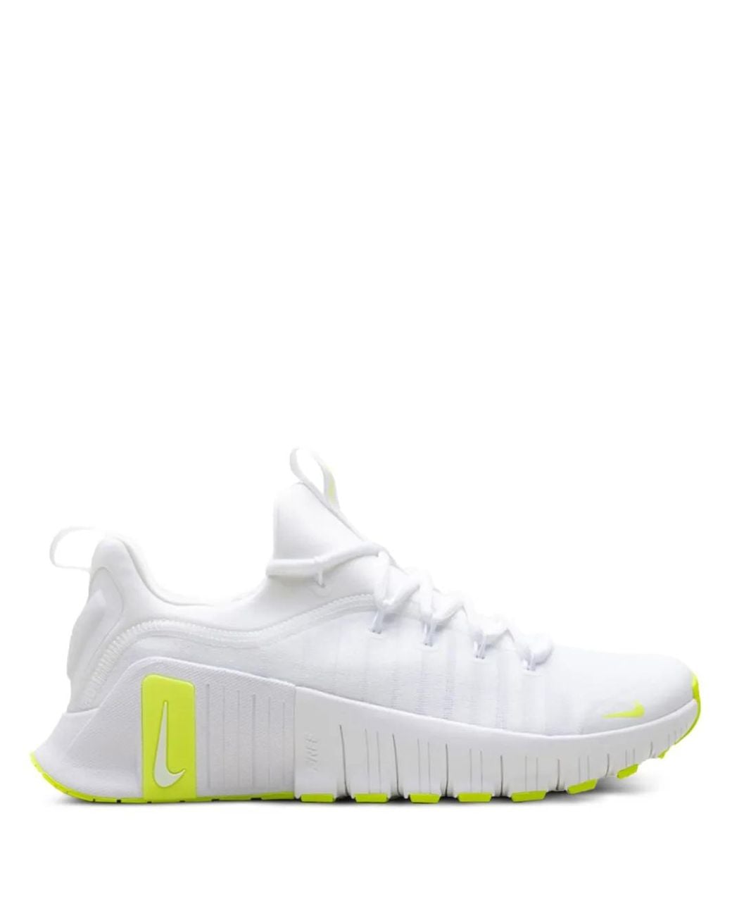 Nike White Free Metcon 6 Sneakers for men