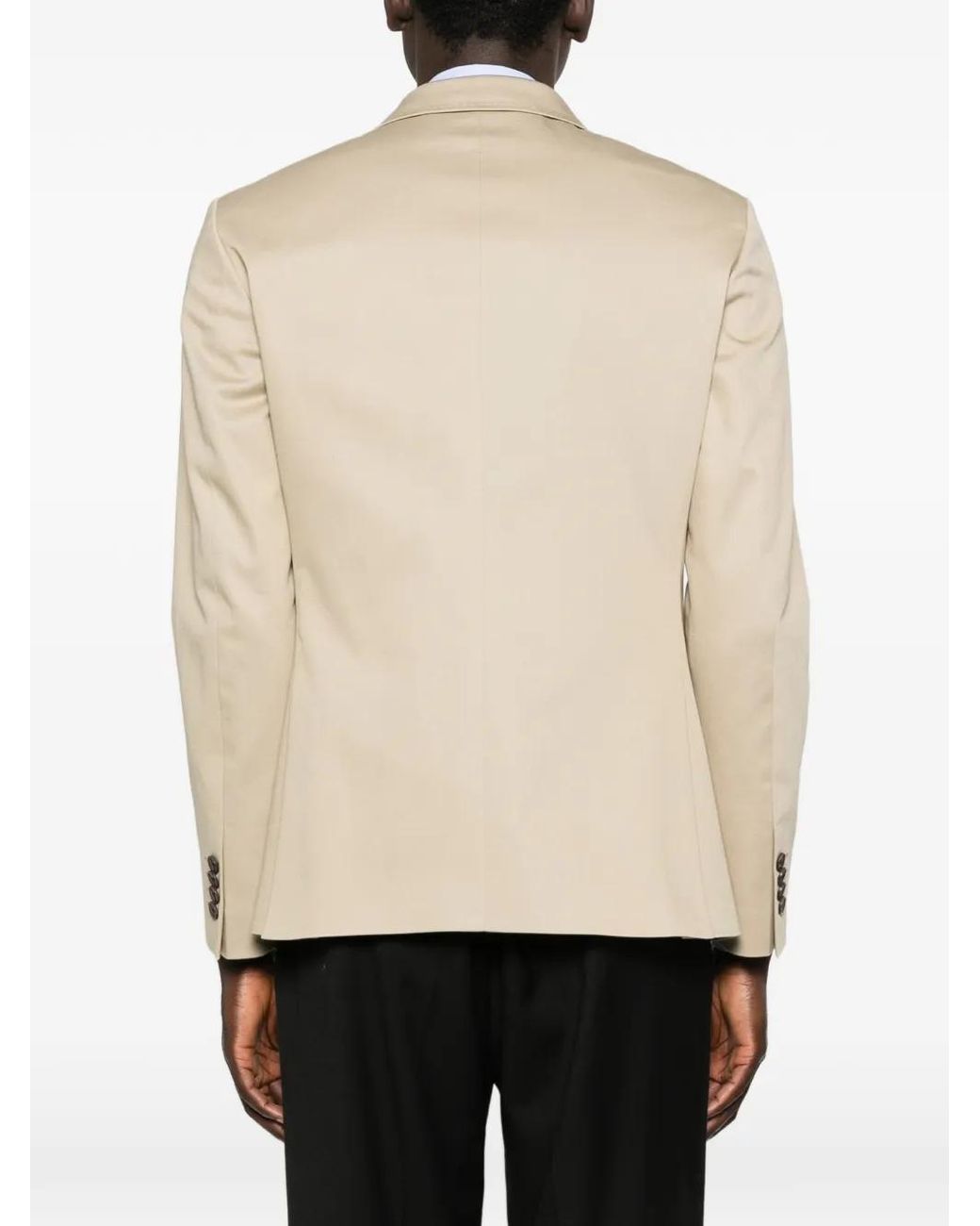 Etro Blazer Met Bewerkte Revers in het Natural voor heren