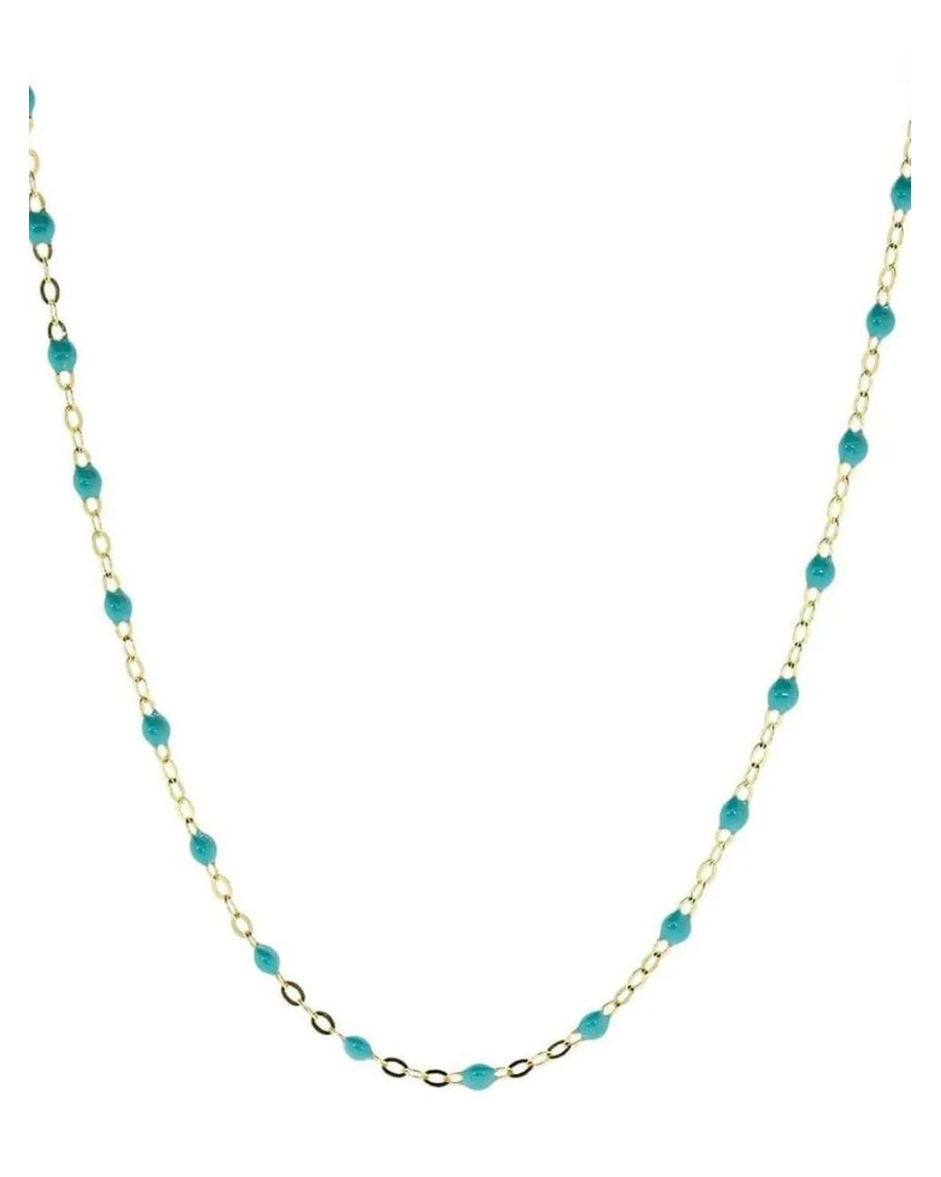 Gigi Clozeau Metallic 18Kt Classic Gigi Beaded Sautoir Necklace