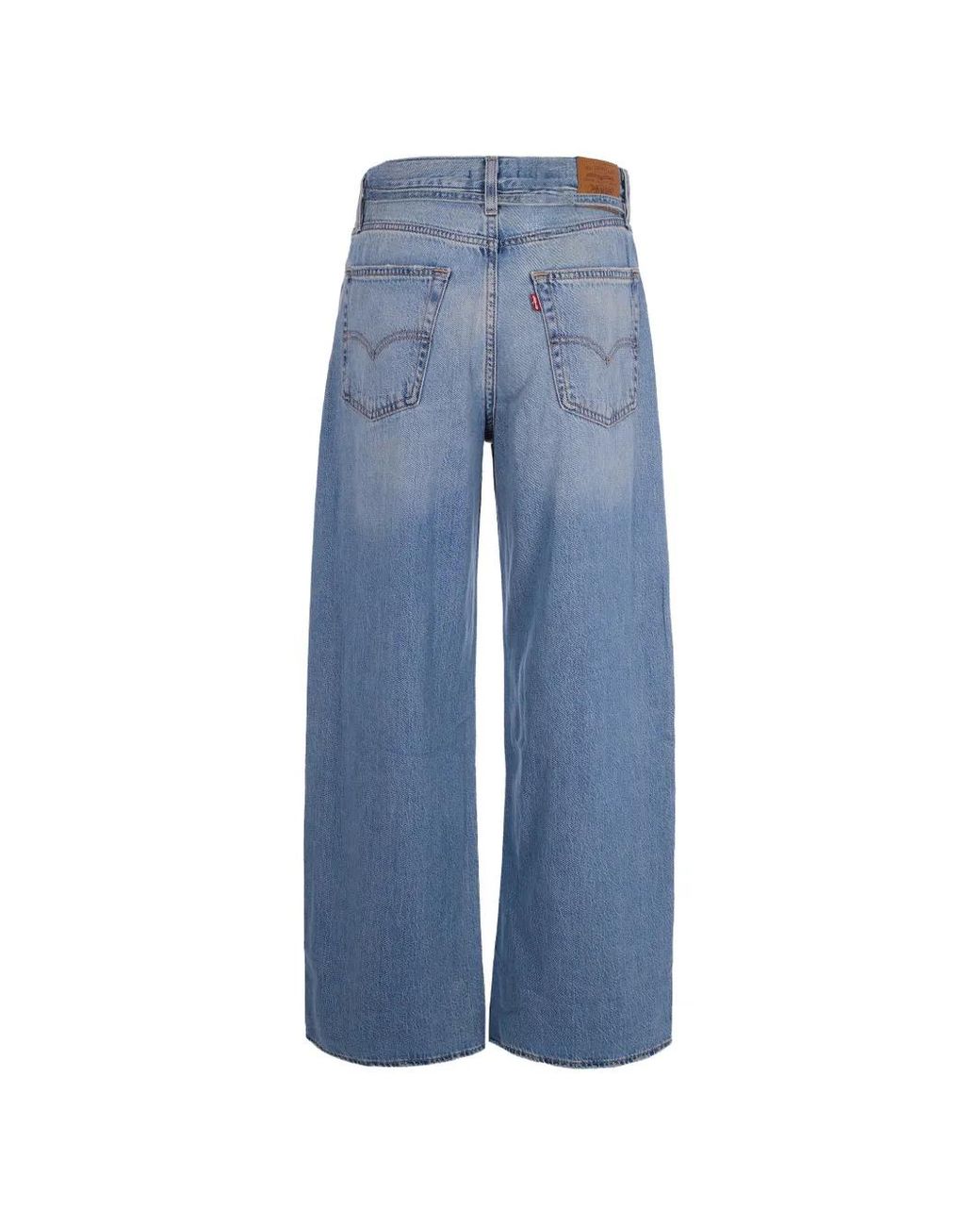 Levi's Blue Xl Straights Drawstring Jeans