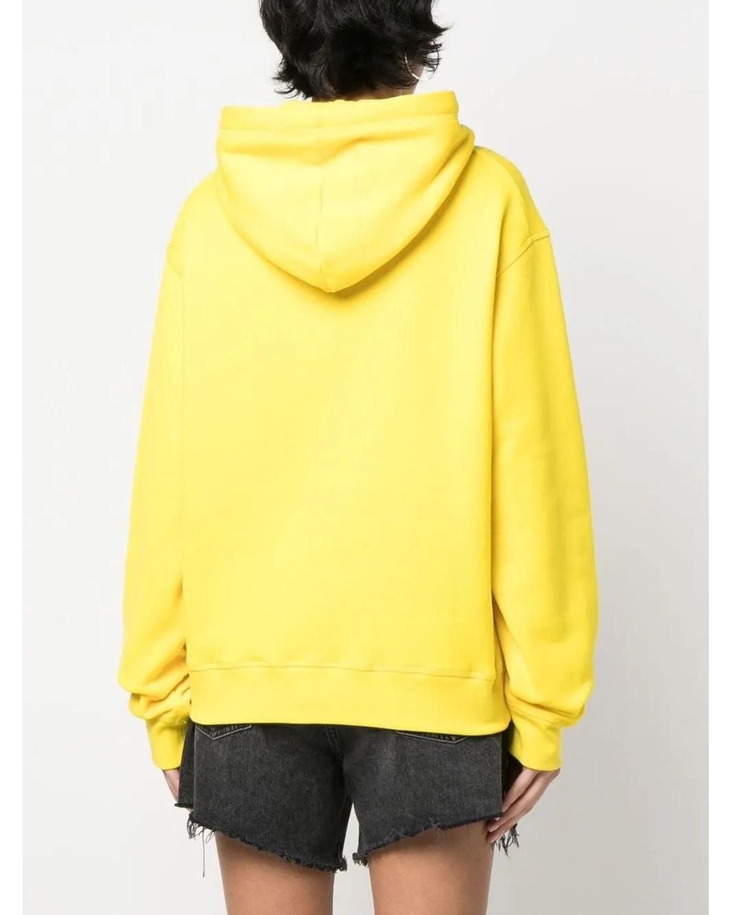 DSquared² Yellow Icon Cool Hoodie
