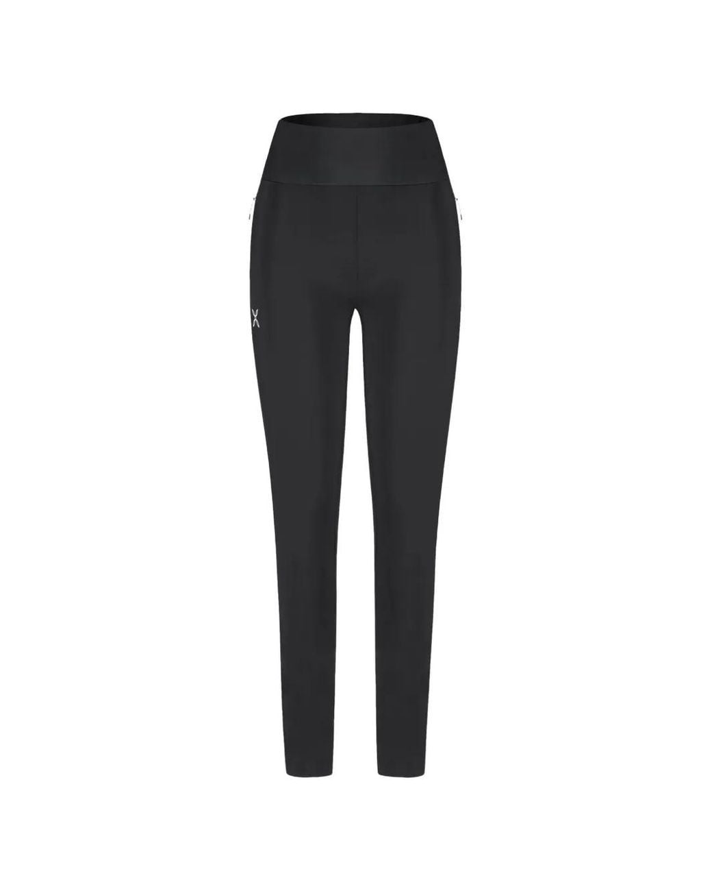 Montura Black Andromeda 2 Logo-Print Zip-Pocket Trousers