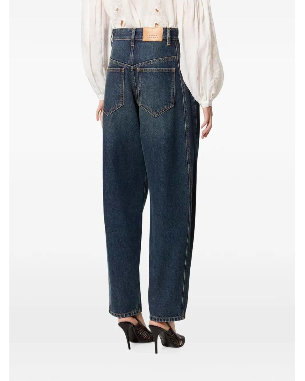 Isabel Marant Blue Oriane Jeans