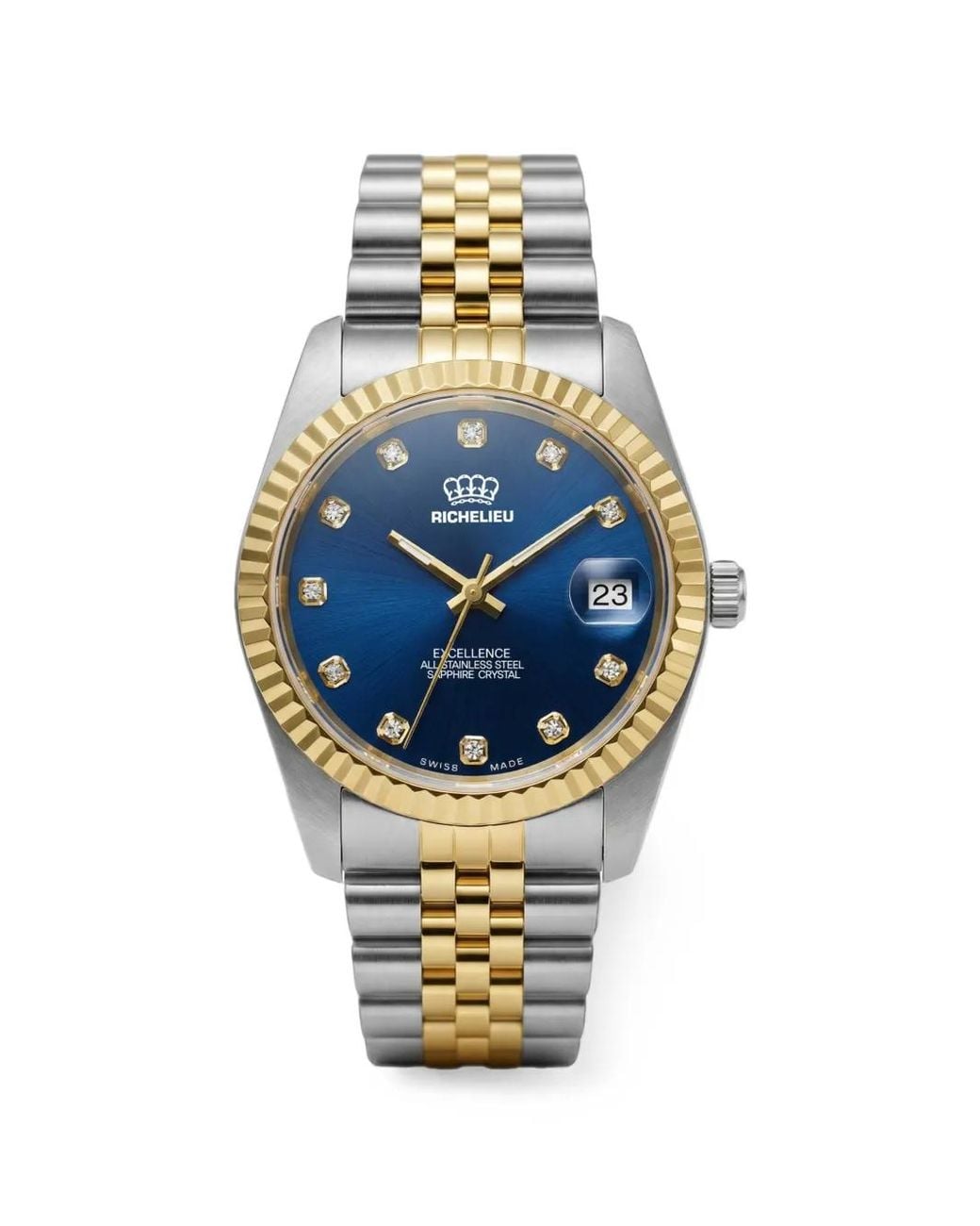 Richelieu Swiss Blue Classic 26Mm Watch