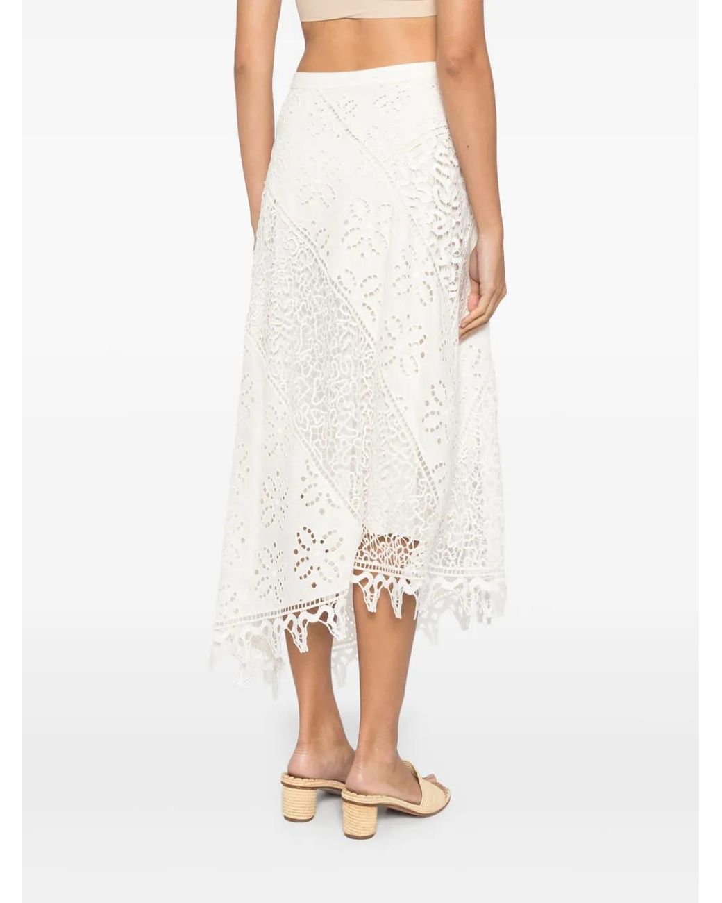 Ulla Johnson Solara Rok in het White
