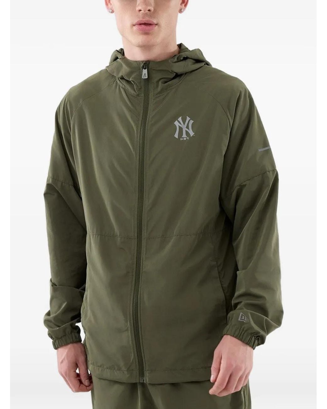 KTZ Green New York Yankees Windbreaker for men