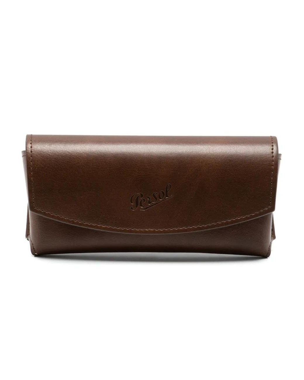 Persol Gray Tortoiseshell Square-Frame Sunglasses
