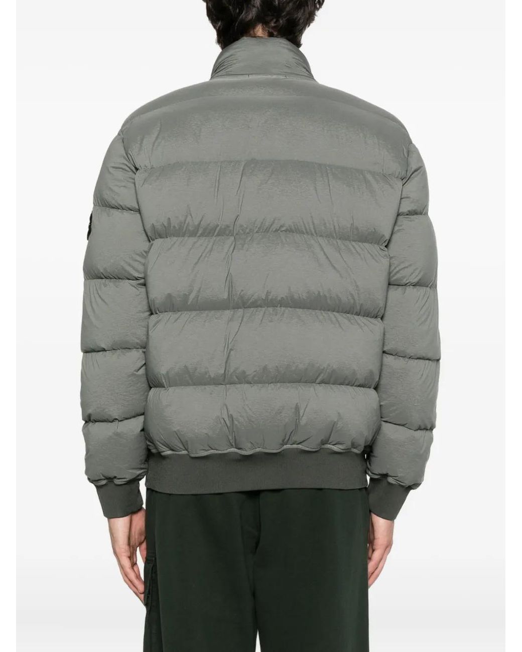 Stone Island Gray Jackets for men