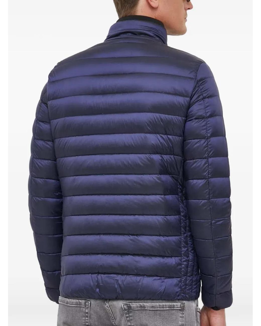 Guess Blue Quilted Jacket for men