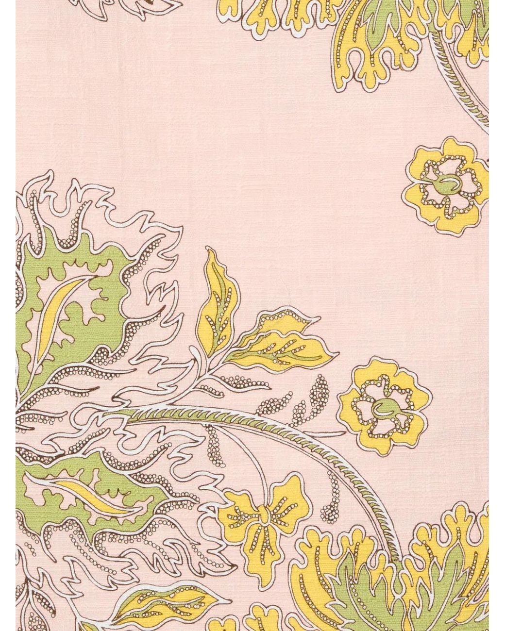 LaDoubleJ White Jupe Crayon En Coton Rustique Swathe Pin