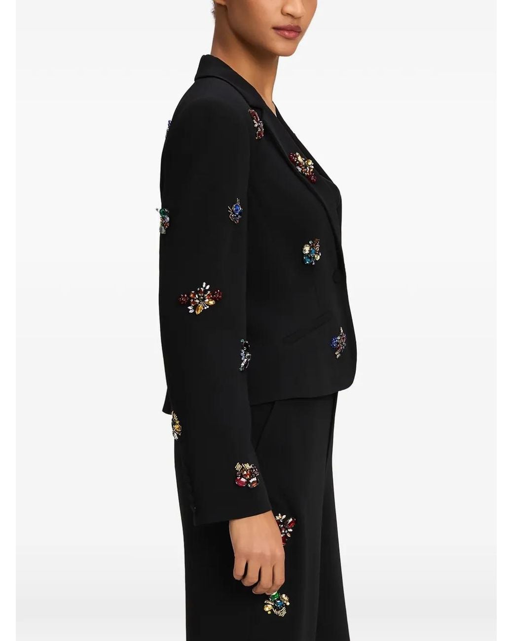 Cinq À Sept Black Le Petit Karlie Blazer