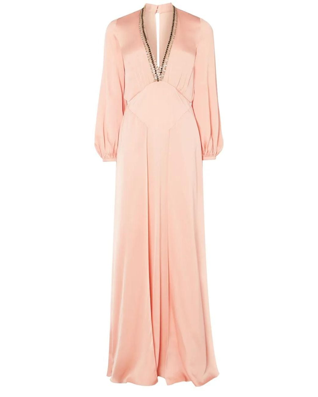 Temperley London Pink Nina Maxi Dress