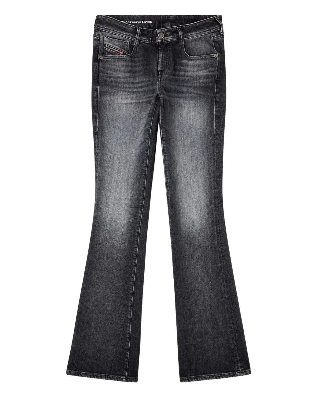 DIESEL Gray 1969 D-Ebbey Bootcut Jeans