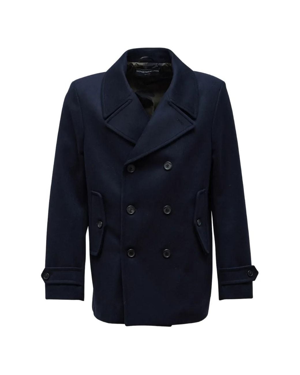 Department 5 Blue Caban À Boutonnière Croisée for men