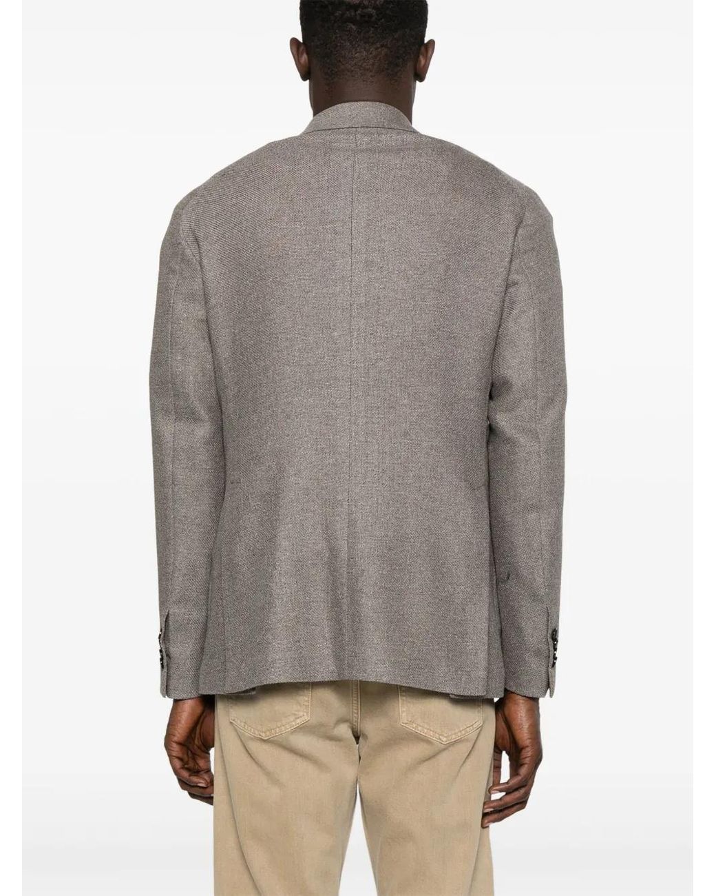 Tagliatore Gray Jacket for men