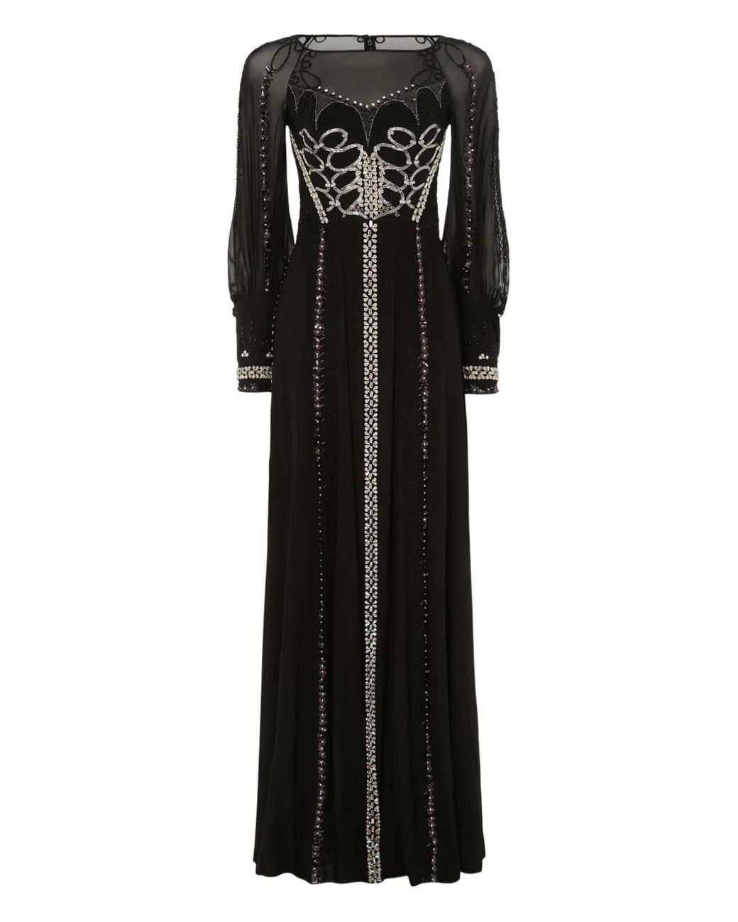 Temperley London Black Sofia Gown Dress