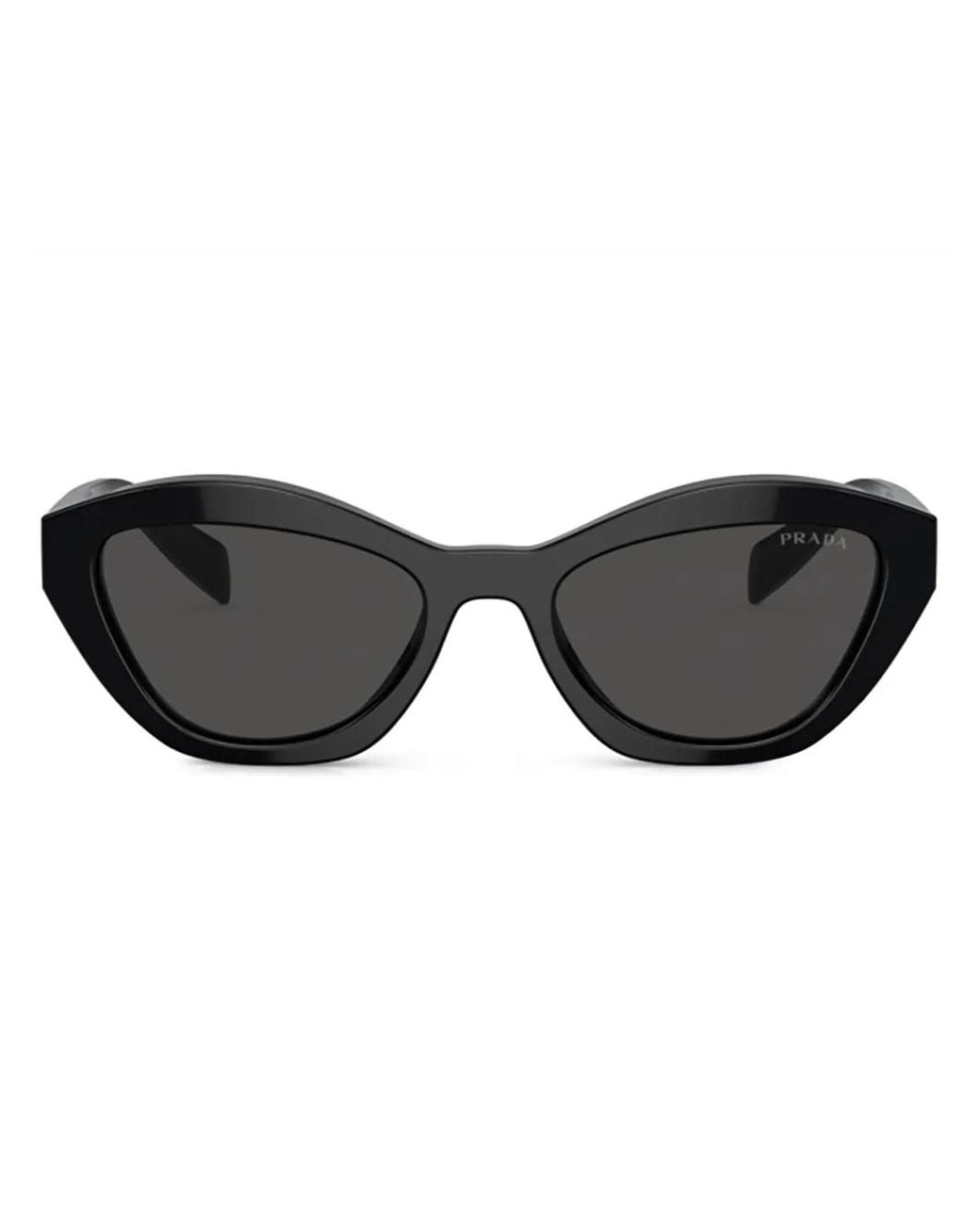 Prada Black Logo-Print Sunglasses