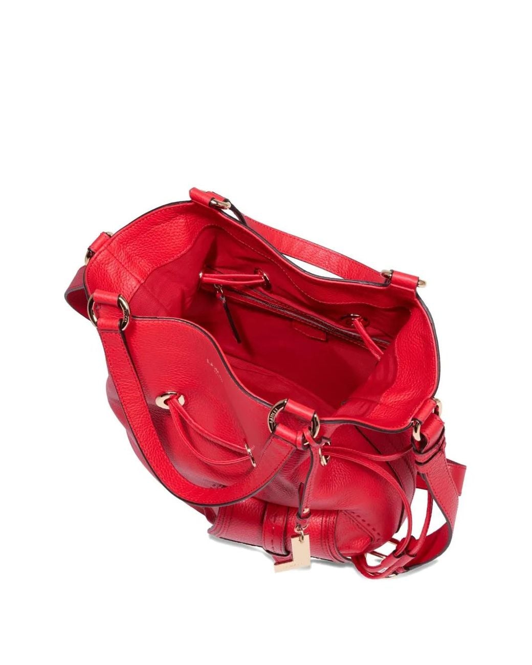 Lancel Premier Flirt バケットバッグ レッド | Lyst
