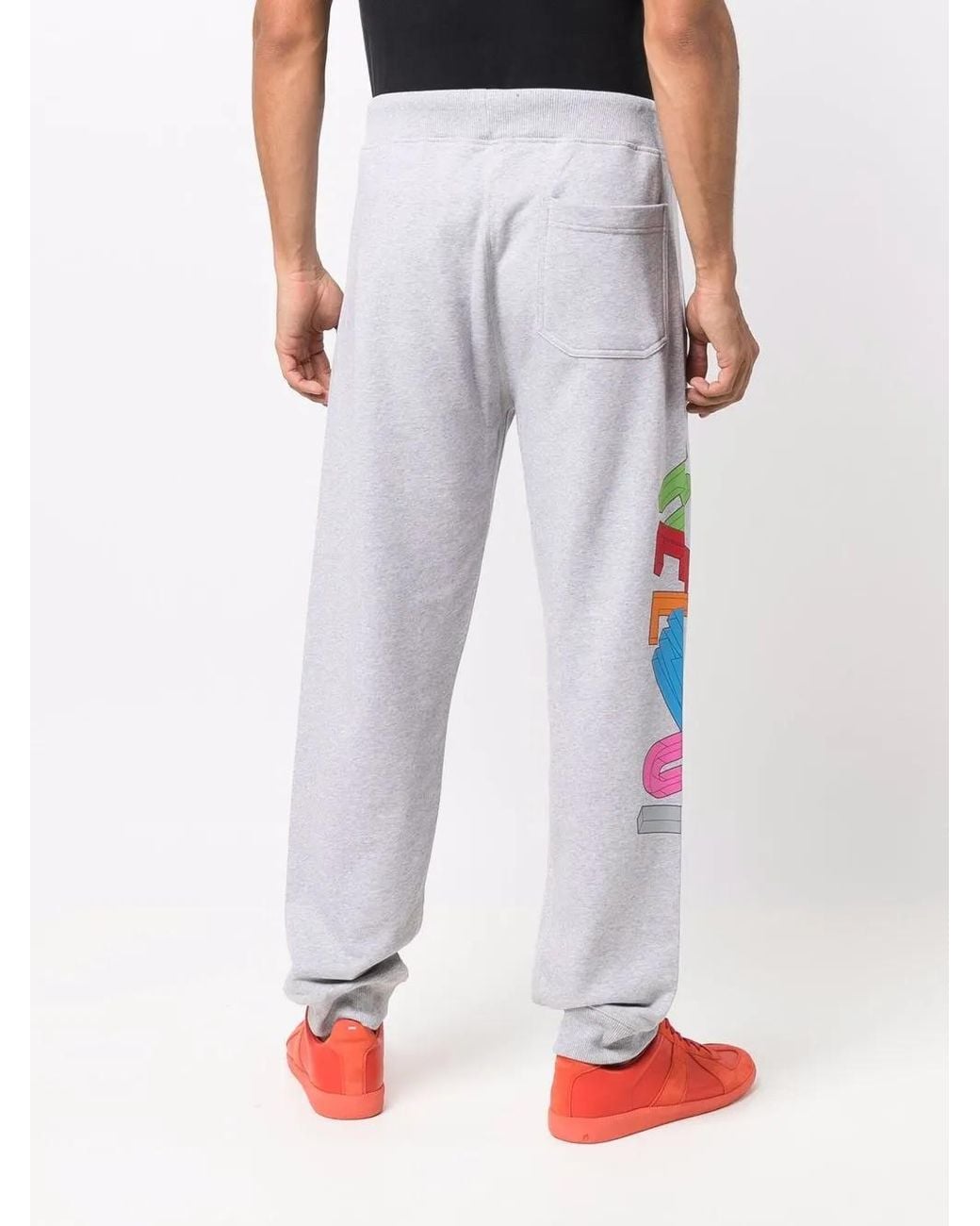 Helmut Lang Multicolor 3D Logo Track Pants for men