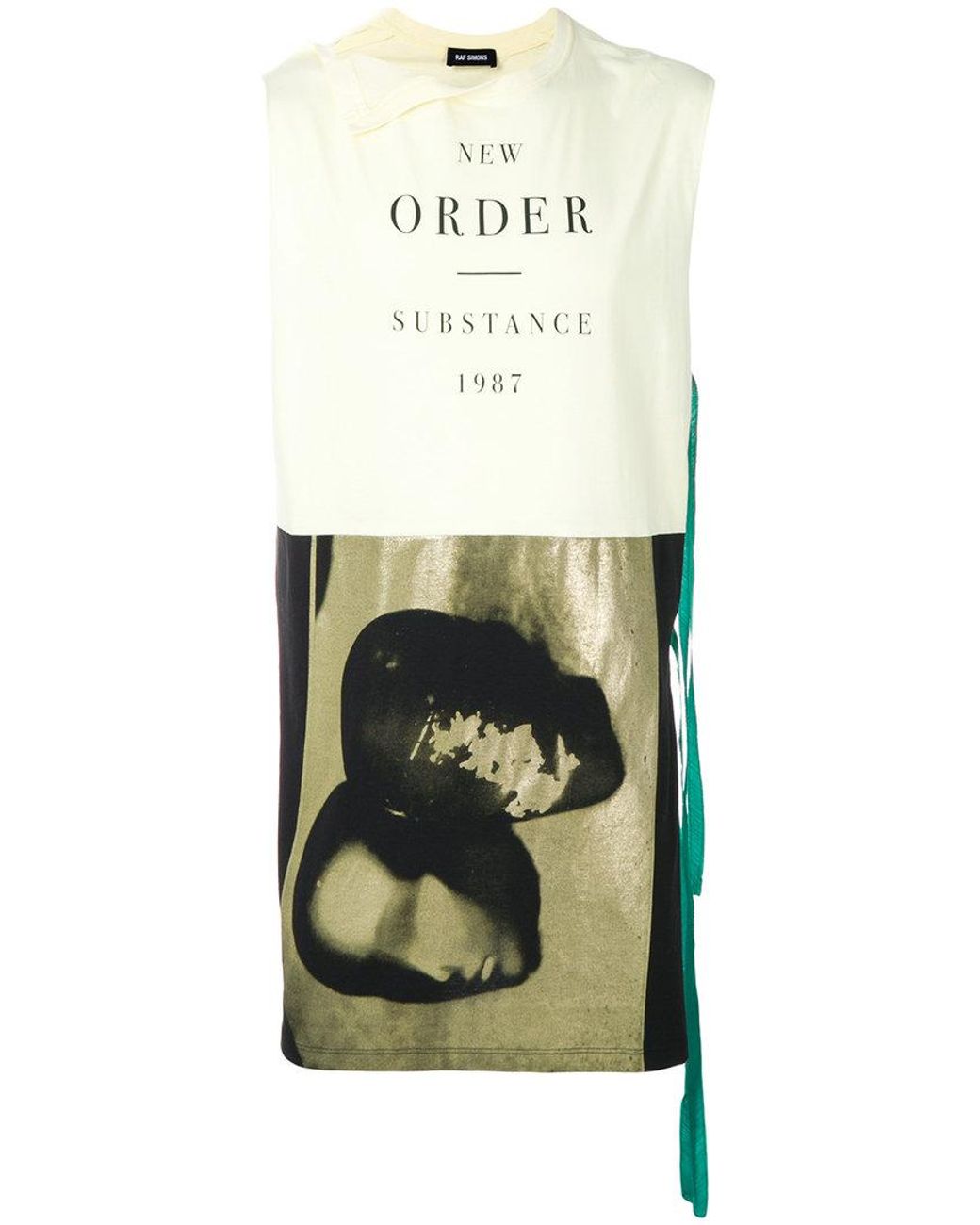 Raf Simons New Order Tank Top for Men Lyst