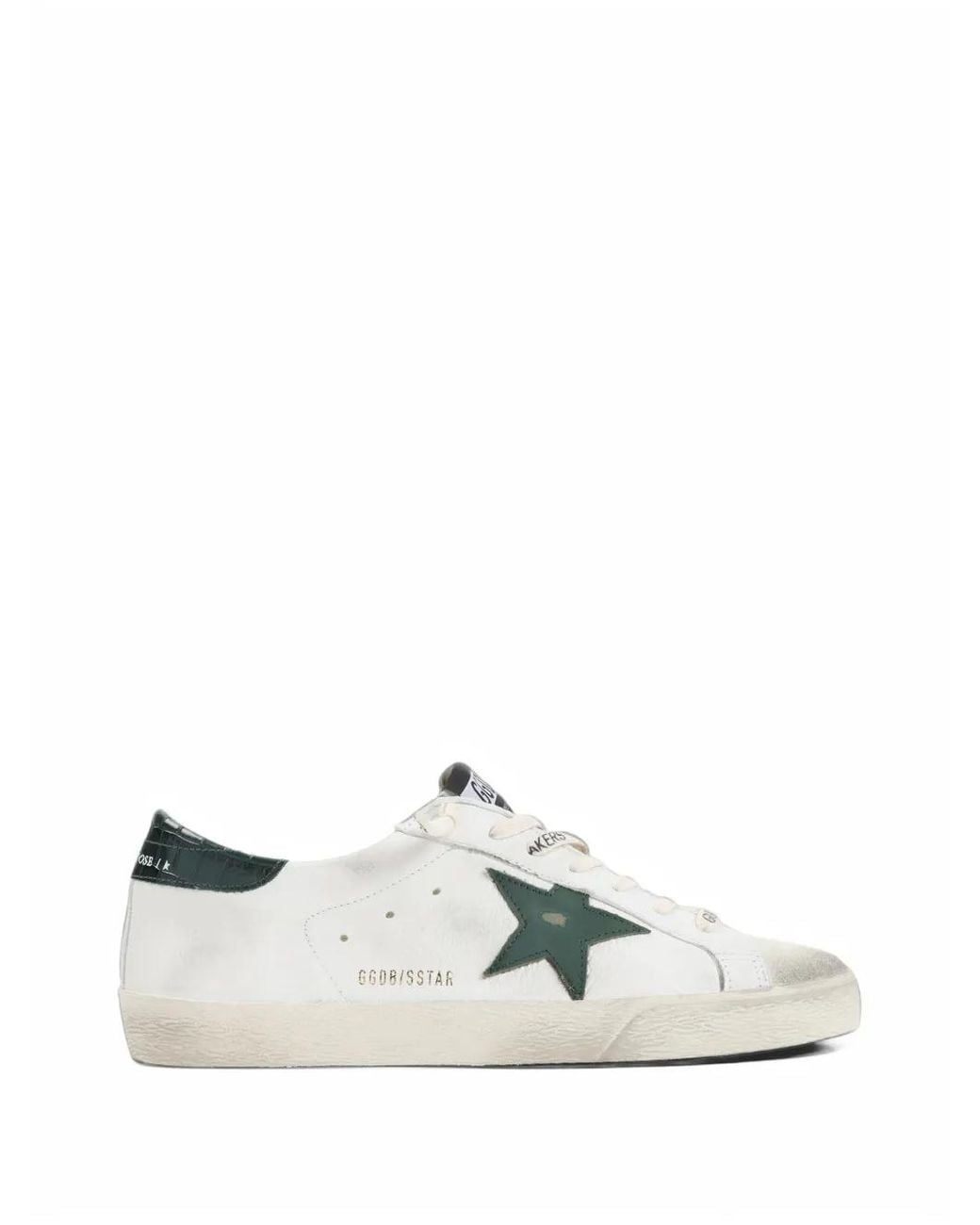 Golden Goose Deluxe Brand White Super Star Sneakers for men