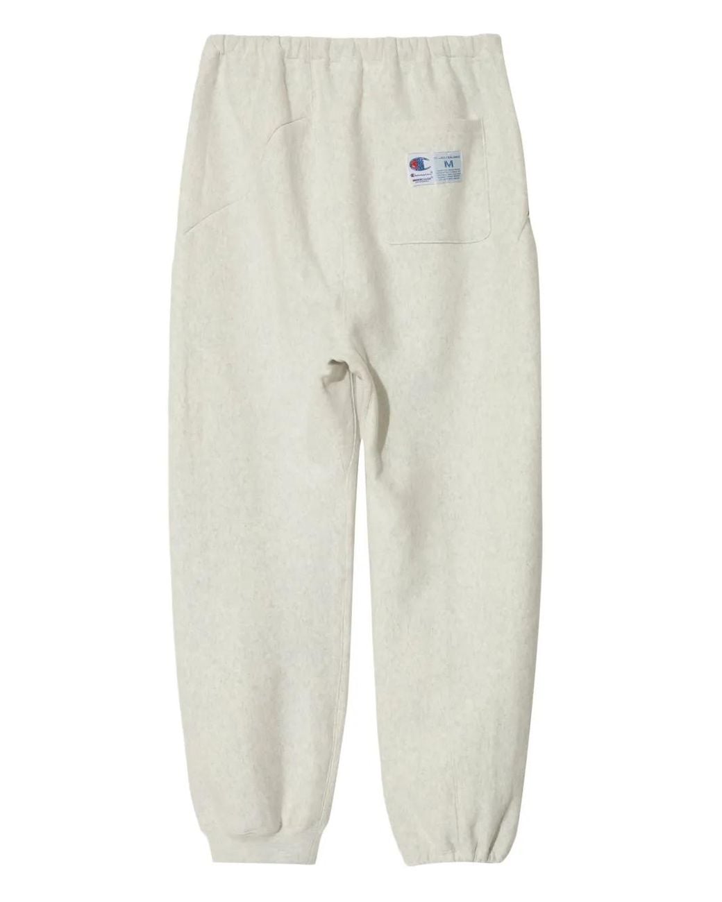 Undercover White X Champion Logo-Patch Track Pants for men