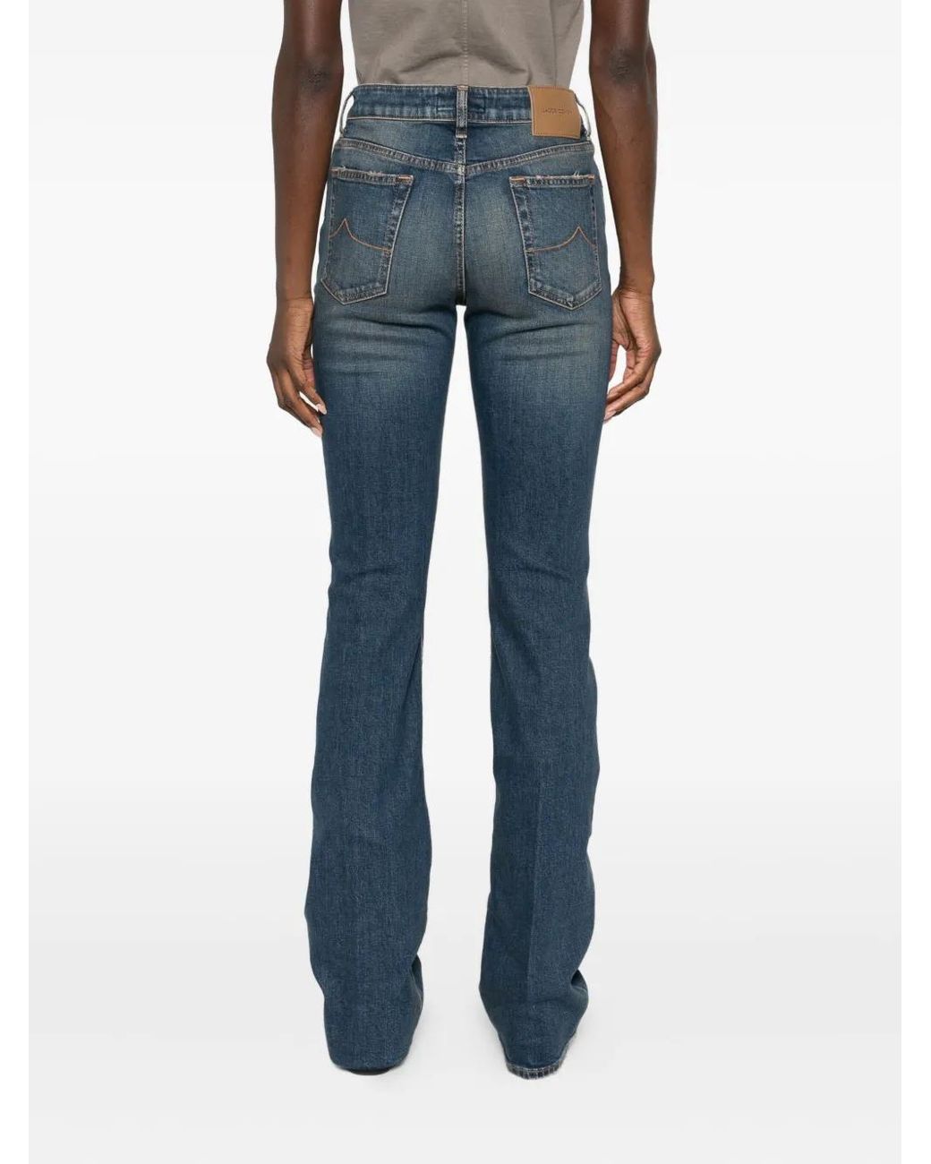 Jacob Cohen Blue Five-Pocket Jeans