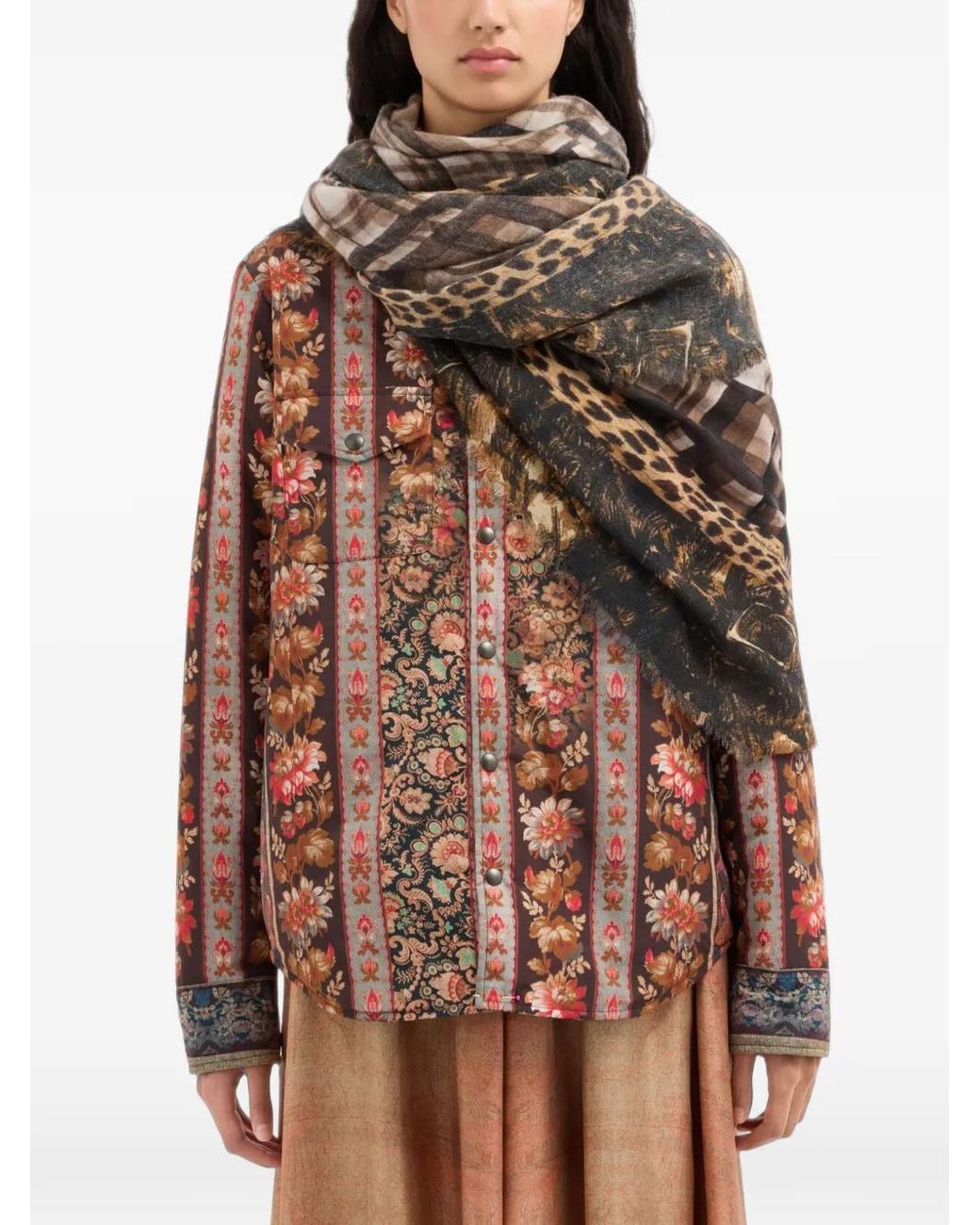 Pierre Louis Mascia Natural Euclidex Scarf