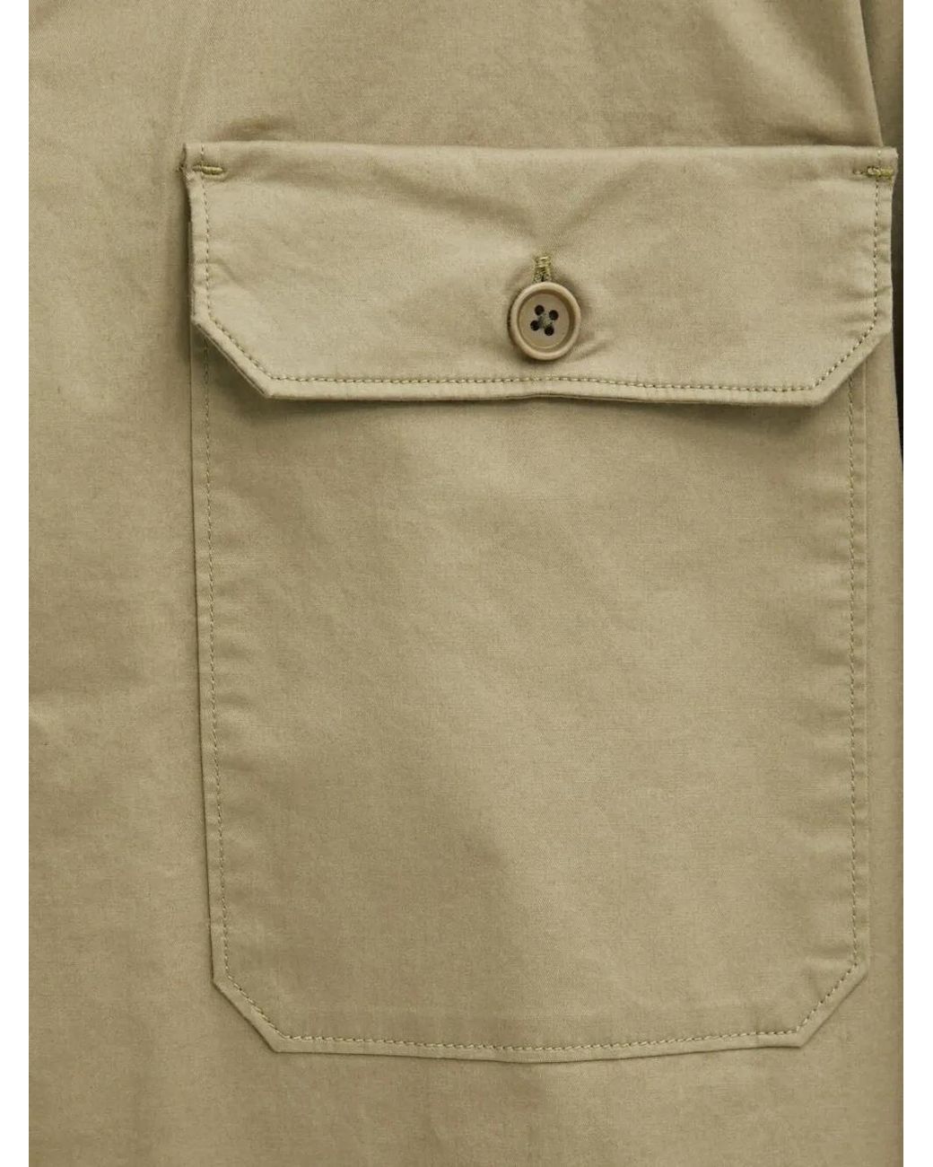 Drykorn Green Cotton Blend Shirt for men