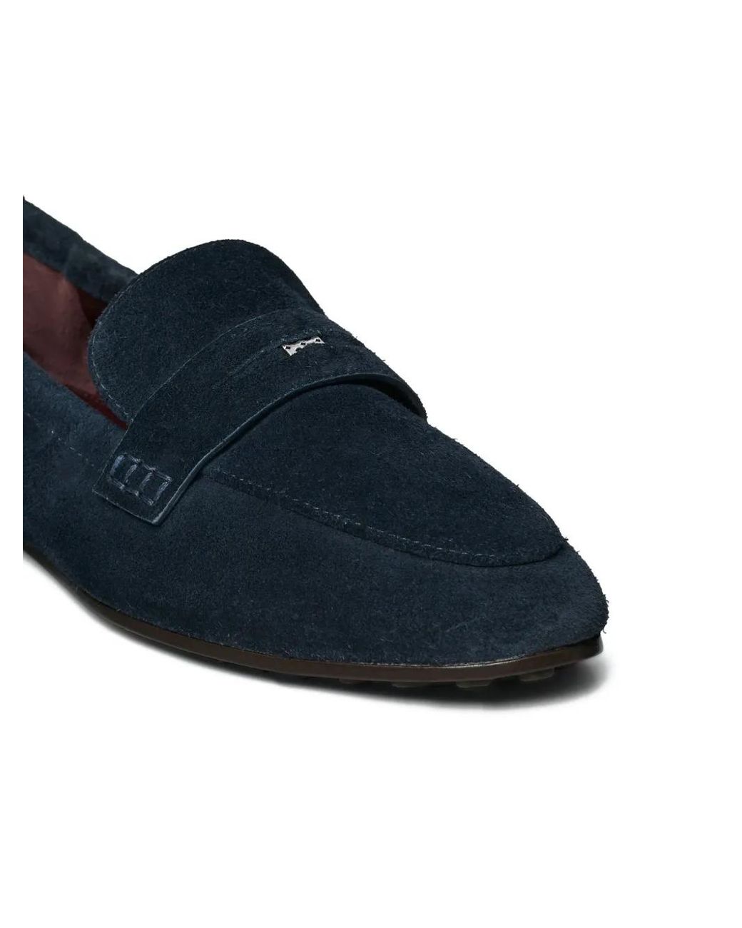 Tory Burch Blue Ballet Loafers