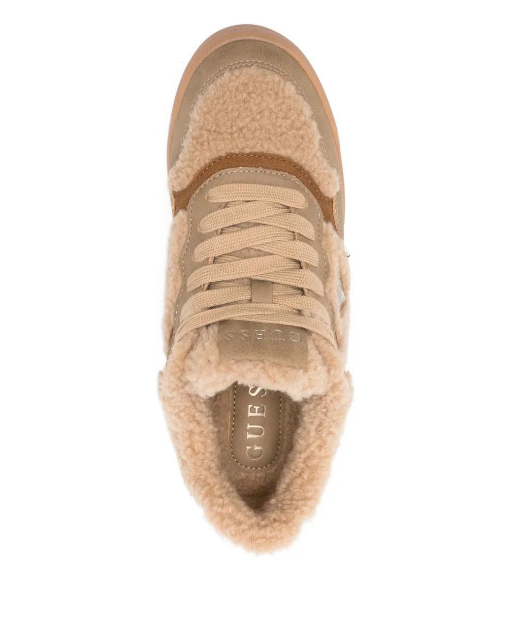 Guess Natural Miram Panelled Sneakers