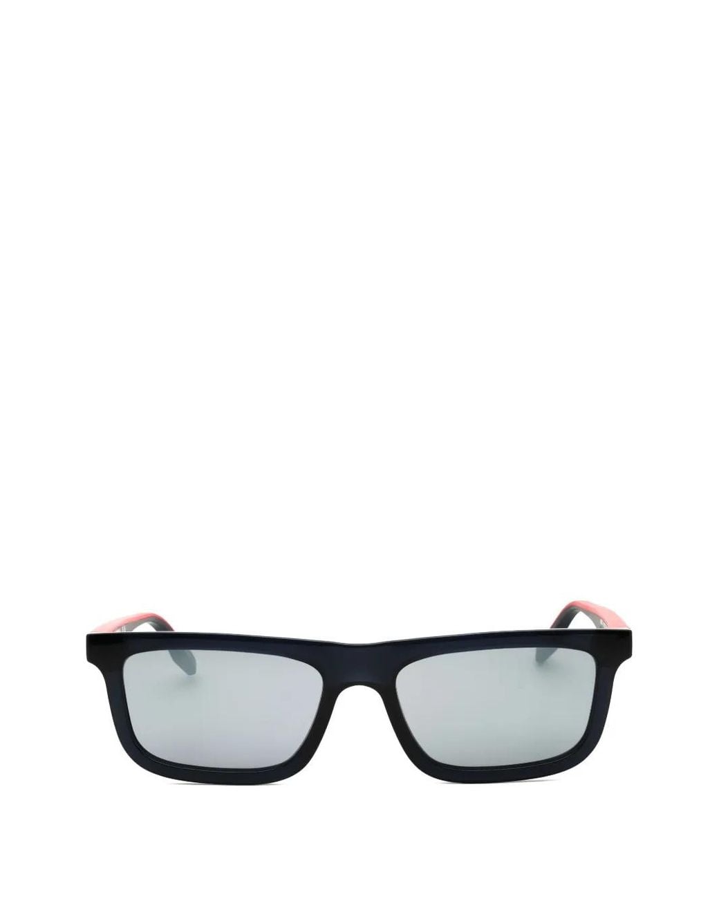 Converse Black Rectangle-Frame Sunglasses