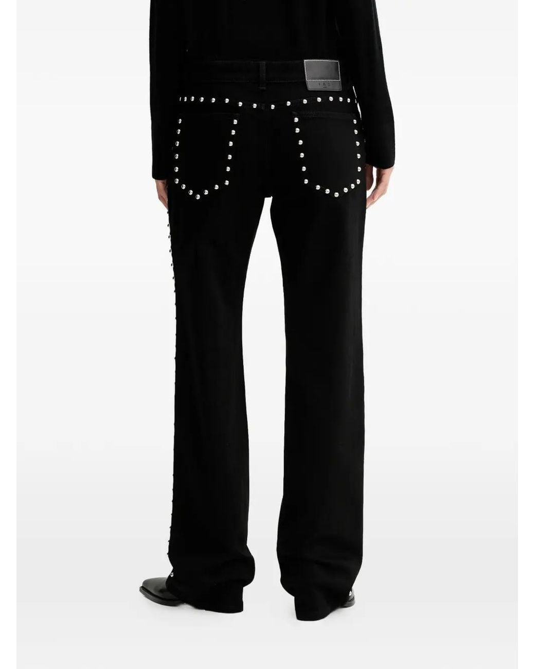 IRO Black Thess Straight Jeans