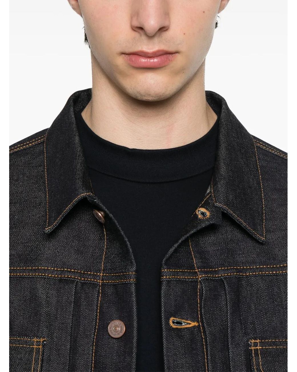Daniele Fiesoli Black Logo-Print T-Shirt for men