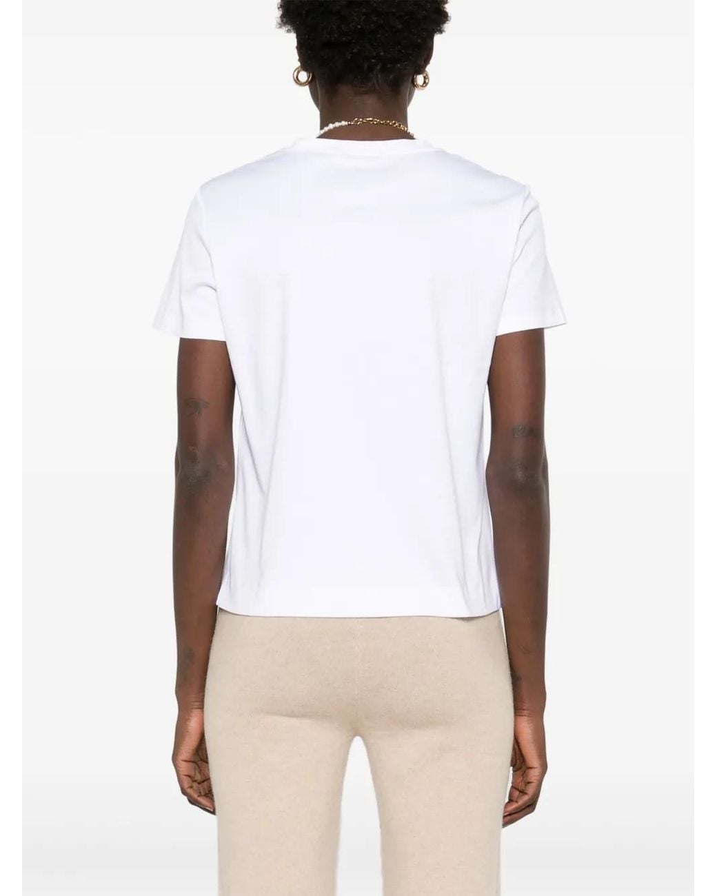 Max Mara White Nerina T-Shirt