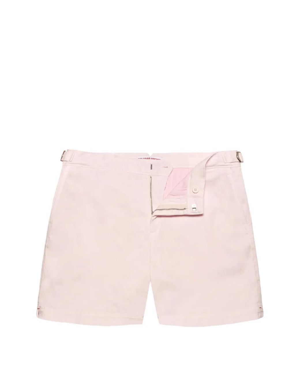 Orlebar Brown Pink Buckle Shorts for men